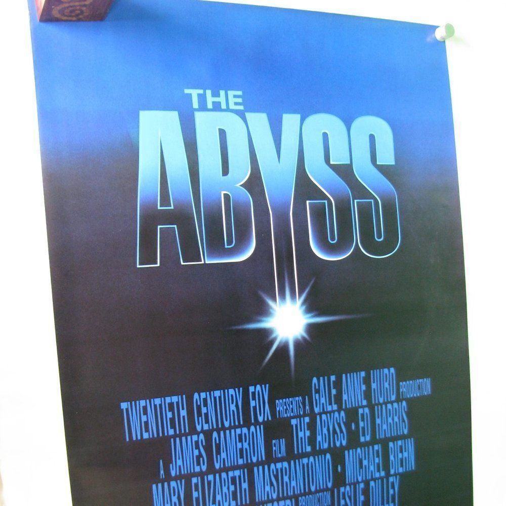Vintage The Abyss Movie Poster
